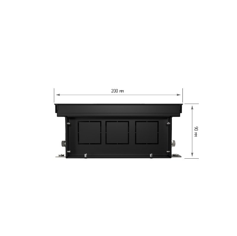 Внутрипольный конвектор Royal Thermo Atrium 90/200/2100-DG-U-AU