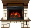 Каминокомплект Royal Flame Porto (Разборный) с очагом Dioramic 25 LED FX Орех/Белый камень