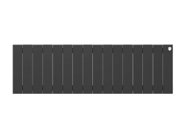 Биметаллический радиатор отопления Royal Thermo PianoForte 300 16 секций Noir Sable