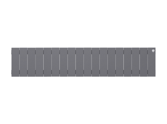 Биметаллический радиатор отопления Royal Thermo PianoForte 200 18 секций Silver Satin