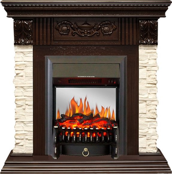 Каминокомплект Royal Flame Luxemburg с очагом Fobos FX M Black